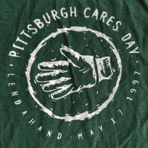 Vintage 90s Pittsburgh Cares Shirt